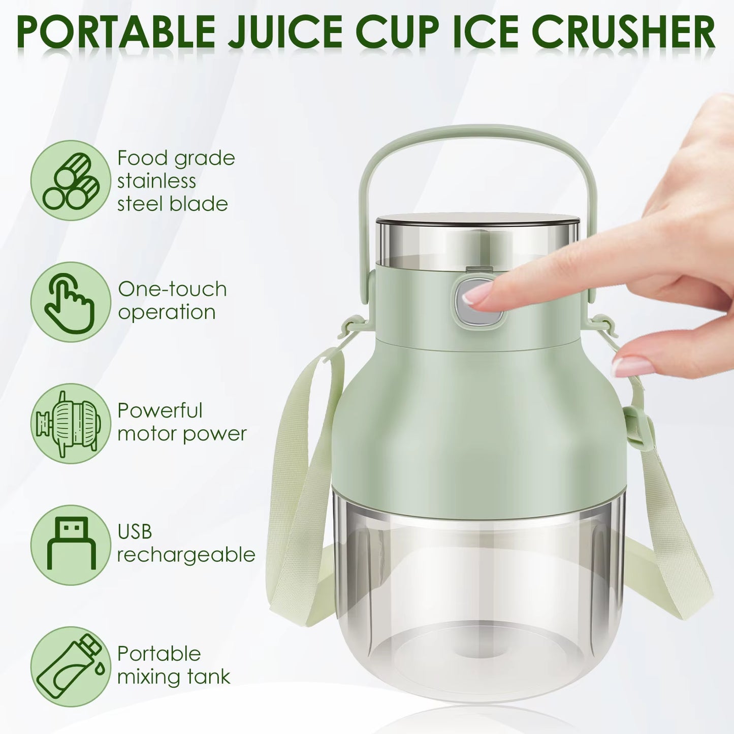 1L Portable Blender for Shakes & Smoothies